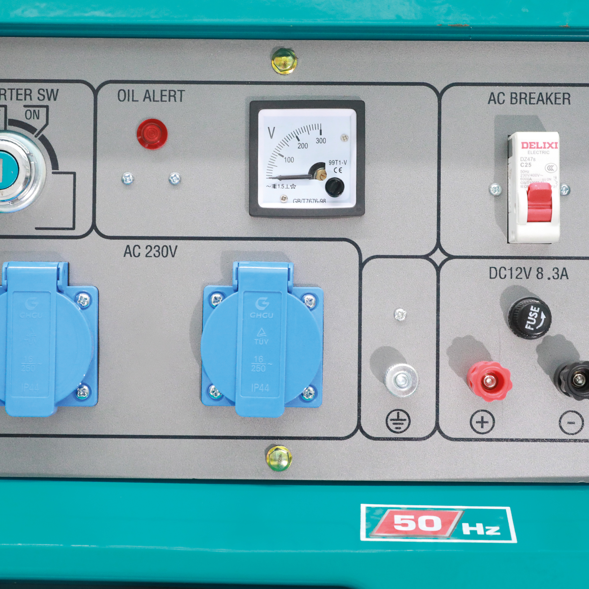 GENERATOR diesel geluidsgedempt 5,0 kW - Eenfasig TP250001 | 5,0 kW