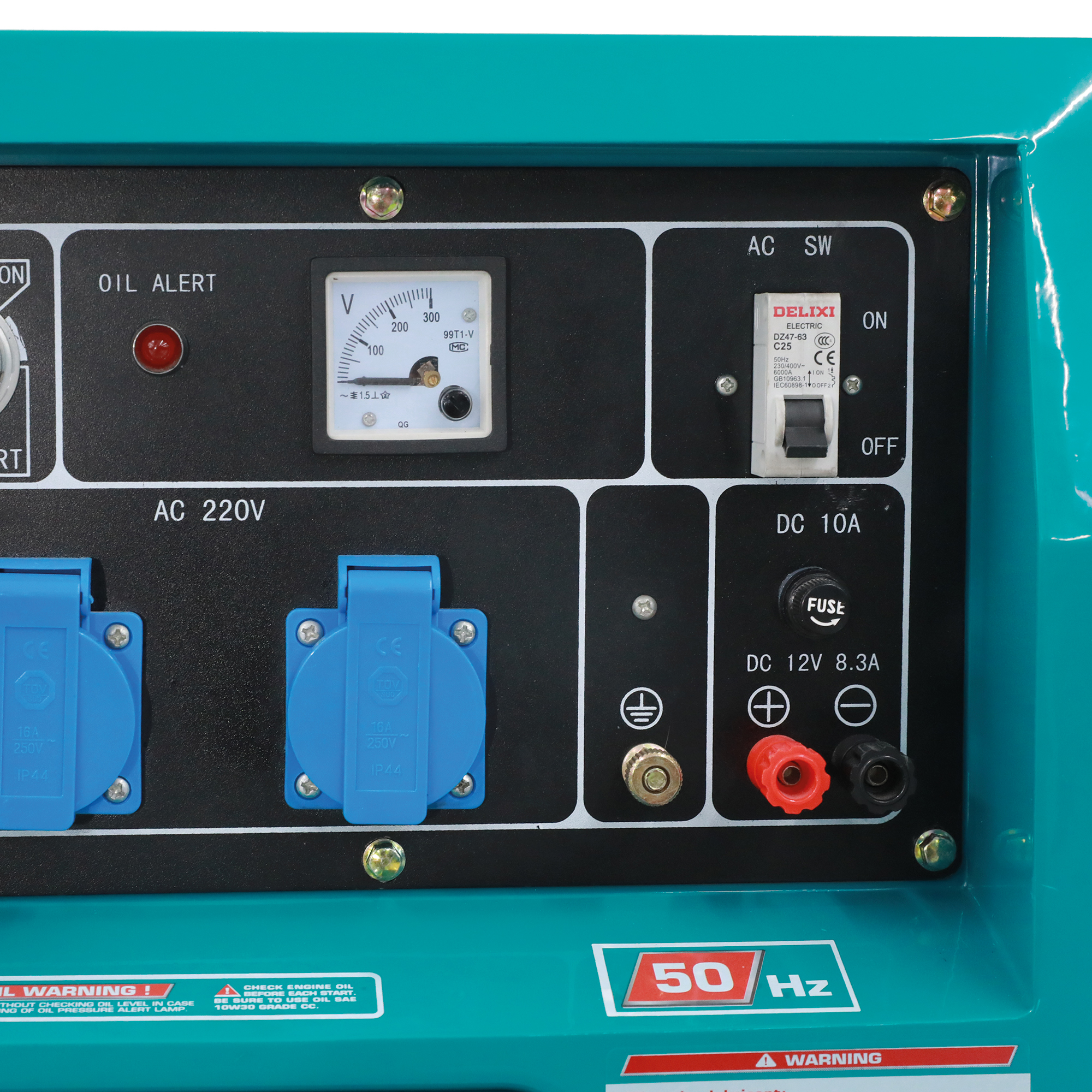 DIESEL-GENERATOR schallisoliert 5,0 kW – Dreiphasig TP250003 | 5,0 kW