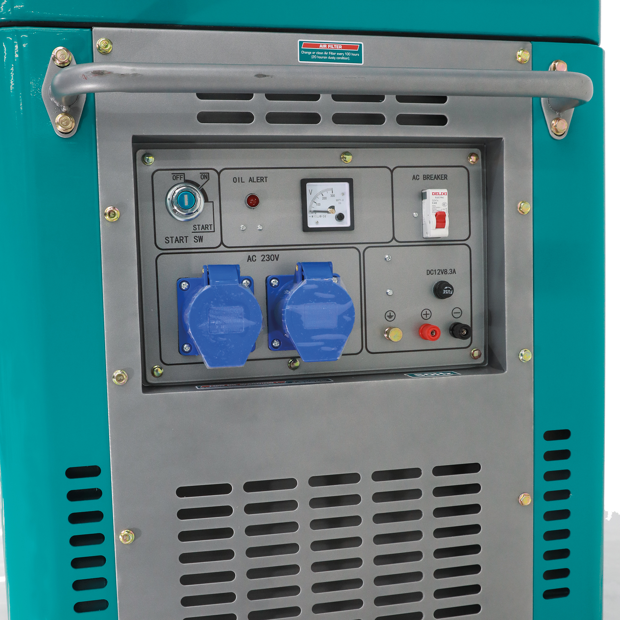GENERATORE diesel insonorizzato 8.0 kW - Monofase TP280001 | 8.0 kW