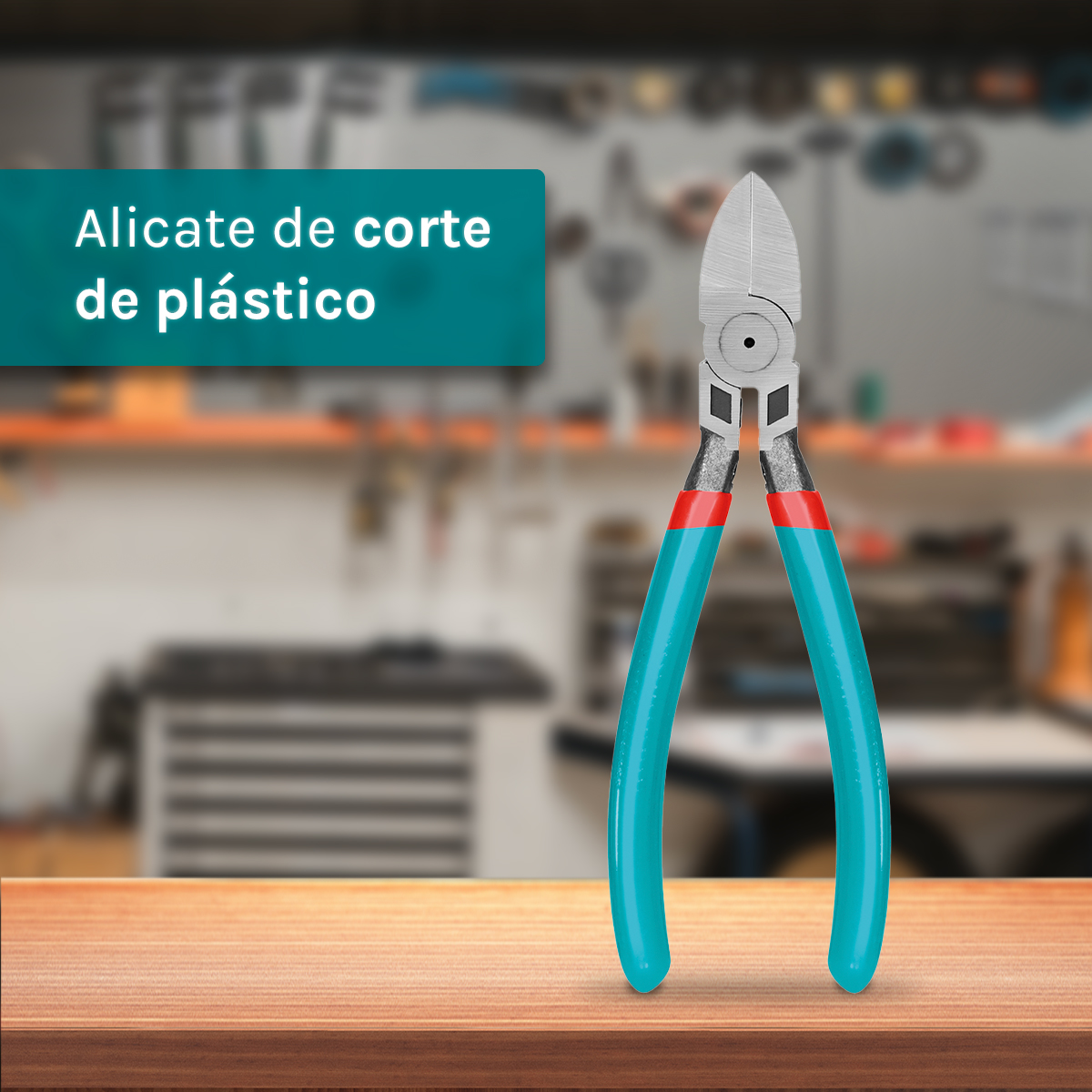 Alicate de corte para plástico THT230P | 160 mm