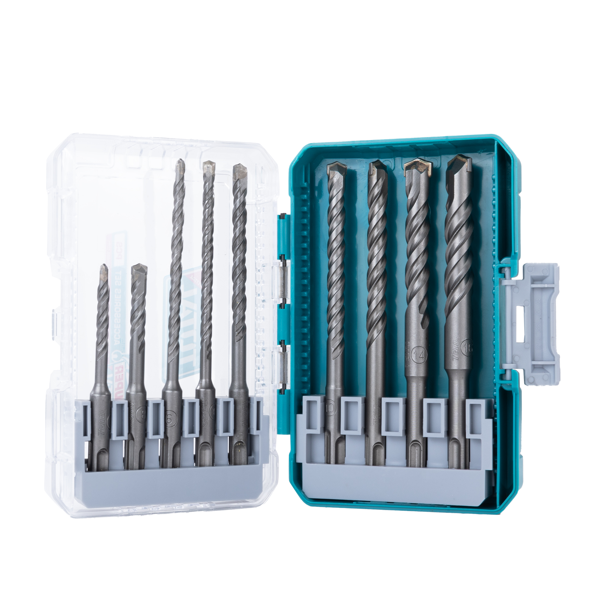Set van 9 SDS Plus betonboren TACSDL30906