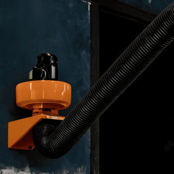 KEMPER - Kit de aspiración de humos de soldadura + brazo de aspiración flexible 4 metros