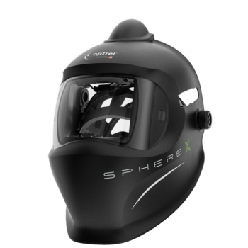 Casco PAPR (e3000X) sphereX pure air - preto