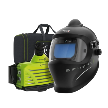 Pack: sphereX clt - casco de soldadura de aire fresco y e3000X (ATEX)