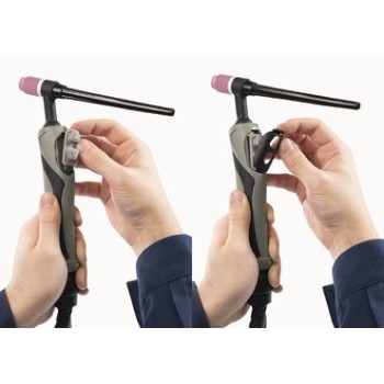 TIG Torch 18 - liquid-cooled - 4m - CONNECT. 35/50 + AMPH. 7pts