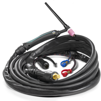 TIG PRO Torch 18 - liquid-cooled - 4m - CONNECT. 35/50 + AMPH. 7pts
