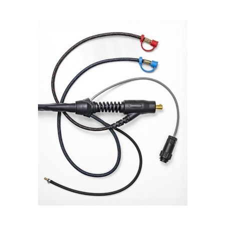 TIG PRO Torch 18 - liquid-cooled - 4m - CONNECT. 35/50 + AMPH. 7pts