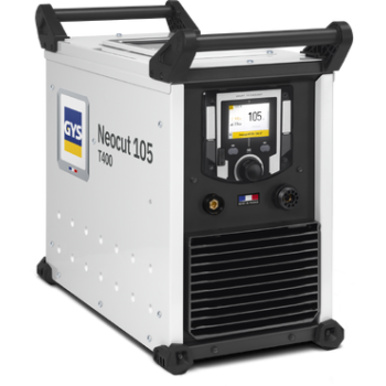 Plasma Cutter Gys NEOCUT 105 T400 with torch, ground clamp and starter kit