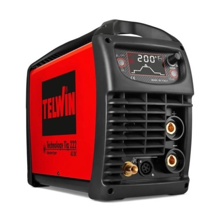 TELWIN - TIG AC/DC HF Technology 222 | TIG Welding Unit with Accessories - 2,295.20