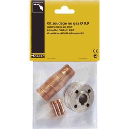 Kit de soldadura sem gás para posto Gys para fio tubular Ø 0,9 mm