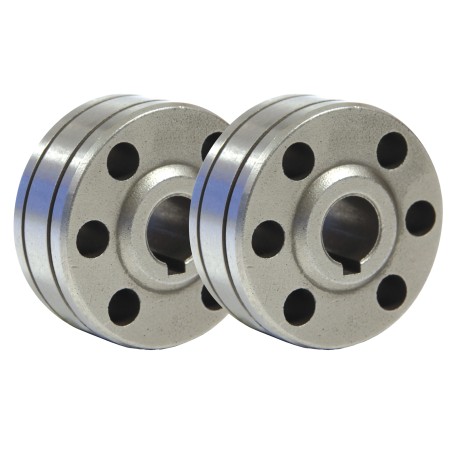 2 Rollen für Aluminiumdraht Ø 0,8 – 1 mm MIG-Schweißen GYS-Gerät