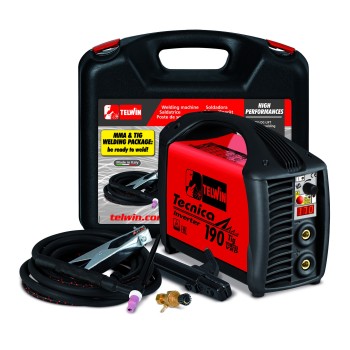 TELWIN - TECNICA 190 TIG DC LIFT VRD | Saldatore TIG