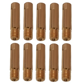 10 punte di contatto per filo acciaio o inox filettatura M6 - Lunghezza 25 mm