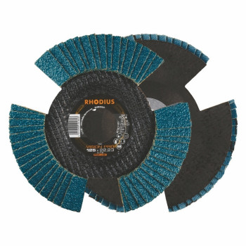 Disco a lamelle traforato per l'acciaio Ø 125 mm Rhodius Vision PRO