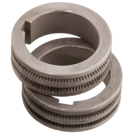 2 Rodillos de arrastre para equipo DECA serie D-Mig 600 o 700 hilo tubular