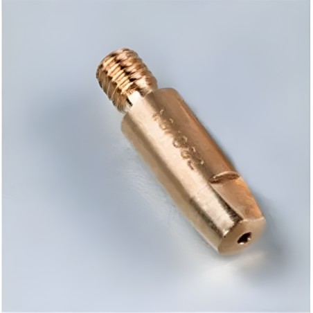 Blister pack of 3 aluminum contact tips for MIG welding Ø 0.8 mm