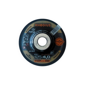 Rebolo de desbaste para inox Ø 125 mm Rhodius FS1