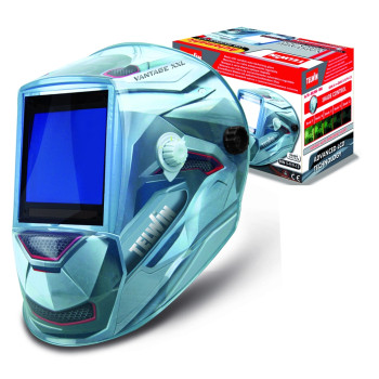 Careta de soldadura LCD TELWIN VANTAGE GREY XXL