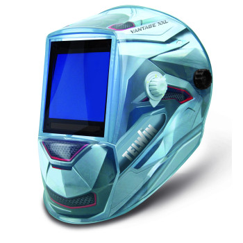 Telwin - Careta de soldadura LCD VANTAGE GREY XXL
