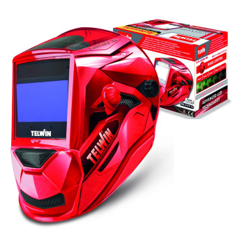 Telwin - Máscara de soldadura LCD VANTAGE RED XL