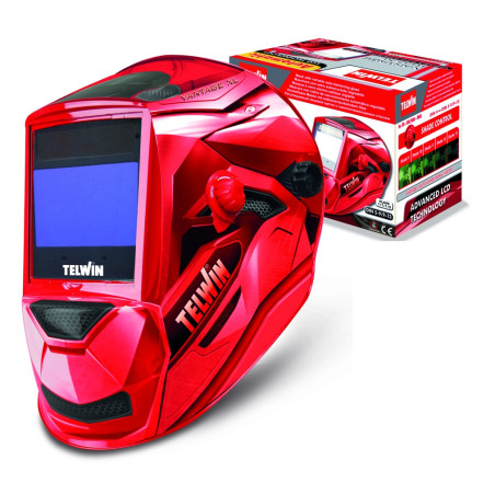 Maschera da saldatura LCD TELWIN VANTAGE RED XL