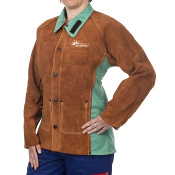 Casaco de soldador mulher Lava Brown Weldas