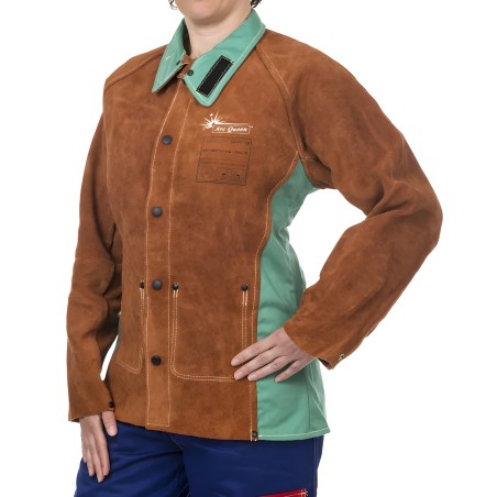 Casaco de soldador mulher Lava Brown Weldas