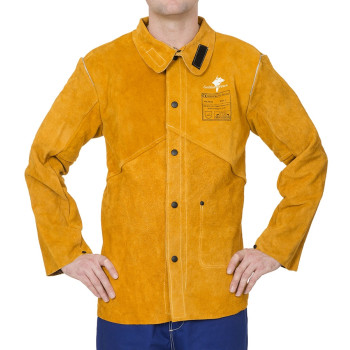 Blusão de soldador Golden Brown Weldas