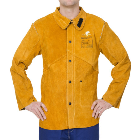 Chaqueta de soldador Golden Brown Weldas