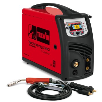 TELWIN - DUAL 240 WAVE Synergic | Halfautomatische MIG-MAG-laspost