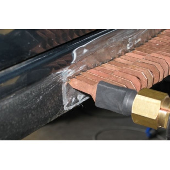 Electrode pour bouchon entaillée