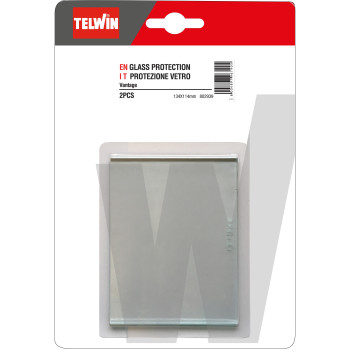 2 beschermglazen voor lashelm TELWIN