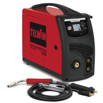 TELWIN - TECHNOMIG 260 DUAL SYNERGIC | Saldatrice multiprocesso