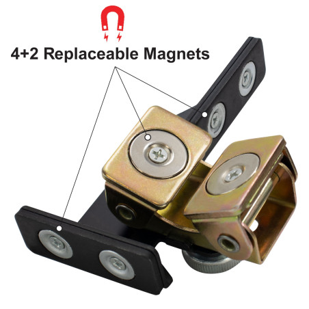 Magnetischer Positionierer zum Heften von Werkstücken