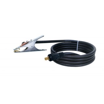 Pince de masse 250 A + câble 25mm² - connecteur 9 mm
