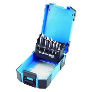 Kit frese a smusso 3 denti HSS angolo 90°