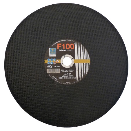 Disque Ø 350mm alésage 25,4 mm pour tronçonneuse à métaux