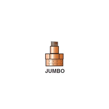 2 diffusors voor toorts type 9 -20 en 25 voor JUMBO-mondstuk