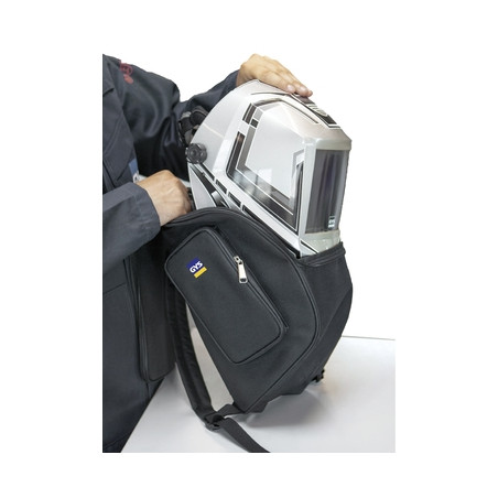 Sac à dos transport et protection pour cagoule de soudage