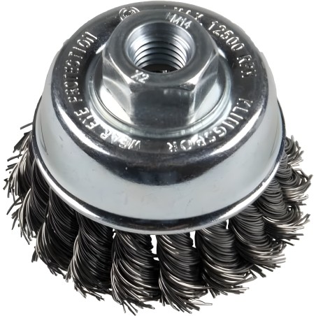 KLINGSPOR - Cepillo de corte Ø 65 mm hilo trenzado BT 600W
