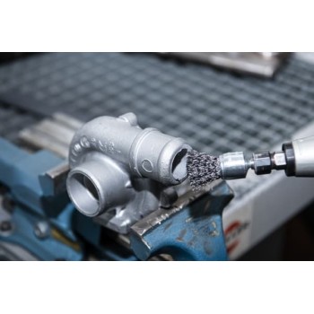 KLINGSPOR - Brosse pinceau sur tige ,fil ondulé BPS 600W