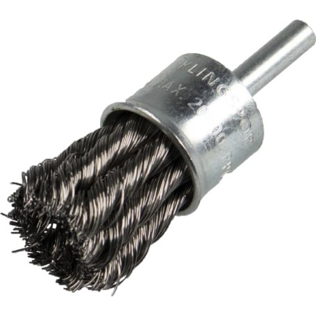 KLINGSPOR - Brosse pinceau sur tige ,fil ondulé BPS 600W