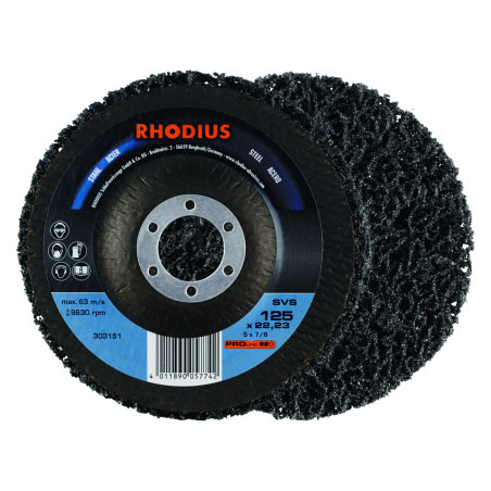 RHODIUS - Disco di pulizia in nylon non tessuto