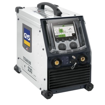 GYS - Equipo de soldadura TIG TITANIUM 230 AC/DC HF FV sin accesorios