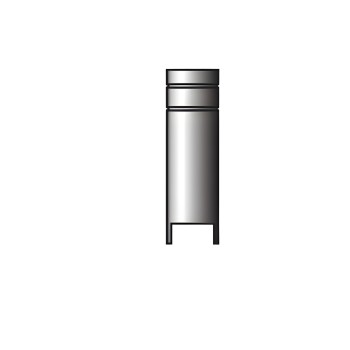 1 ugello a gas diametro 14 mm di puntatura per saldatrice Helvi Fox 181 - 185 Flex- Line