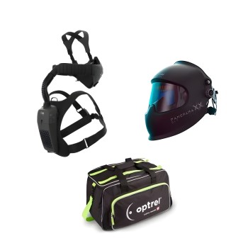 Kit SWISS AIR + cappuccio Panoramax clt nero