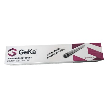 Geka|Lotus - Eléctrodos RUTILES para soldadura de aço pacote de 1Kg