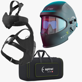 Pack SWISS AIR + casco Helix CLT nero