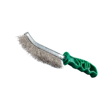 Brosse soudure manche plastique  brosse inox