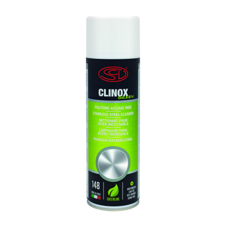 SILICONI | CLINOX GREEN - Detergente per acciaio inox